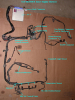 Brand new and used UNCUT sr20det main engine wiring harness